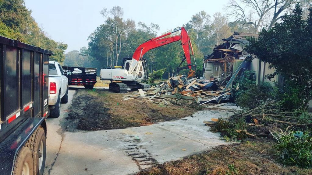 Machines Loading Dump Charleston SC